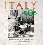 Cover of: Italy '50s: photographs