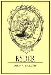 Cover of: Ryder by Djuna Barnes, Djuna Barnes