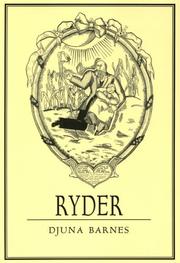 Cover of: Ryder by Djuna Barnes