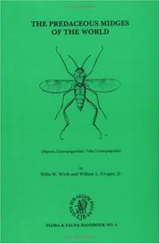 The predaceous midges of the world by Willis Wagner Wirth