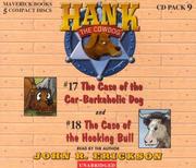 Cover of: The Case of the Car-barkaholic Dog / the Case of the Hooking Bull (Hank the Cowdog)