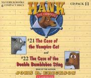 Cover of: The Case of the Vampire Cat / the Case of the Double Bumblebee Sting (Hank the Cowdog)