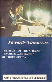 Cover of: Towards tomorrow by R. L. Peteni
