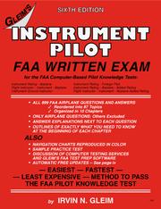 Cover of: Instrument Pilot FAA Written Exam