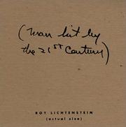 Cover of: Roy Lichtenstein: man hit by the 21st century
