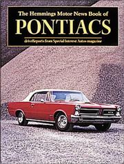 Cover of: The Hemmings Motor News Book of Pontiacs (Hemmings Motor News Collector-Car Books) by 