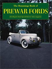 Cover of: The Hemmings Book of Prewar Fords: Drive Reports from Special Interest Autos Magazine