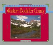 Cover of: Guide to historic western Boulder County