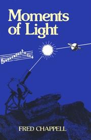 Cover of: Moments of light