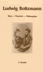 Cover of: Ludwig Boltzmann by Englebert Broda
