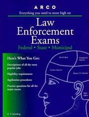Cover of: Arco Law Enforcement Exams: Federal, State, Municipal (Law Enforcement Exams)