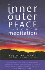Cover of: Inner and Outer Peace Through Mediation