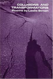 Cover of: Collisions and transformations: new and selected poems, 1975-1991