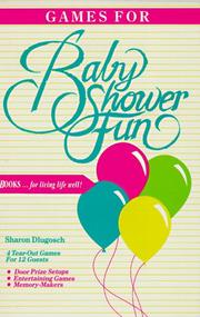 Cover of: Games for Baby Shower Fun