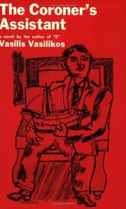 Cover of: The Coroner's Assistant by Vassilis Vassilikos