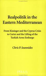 Cover of: Realpolitik in the Eastern Mediterranean (Modern Greek Research Series, No. 10) (Modern Greek Research Series)