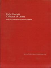 Cover of: Padre Martini's collection of letters in the Civico museo bibliografico musicale in Bologna: an annotated index