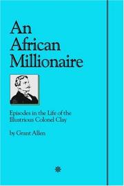 Cover of: An African Millionaire by Grant Allen