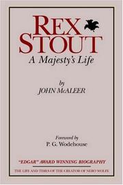 Cover of: Rex Stout by John J. McAleer