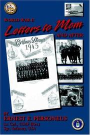 Cover of: World War II: Letters to Mom and After