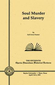 Cover of: Soul murder and slavery