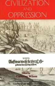 Cover of: Civilization and oppression