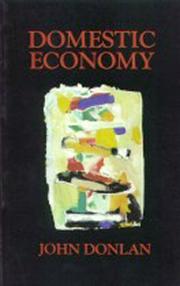 Cover of: Domestic Economy by John Donlan