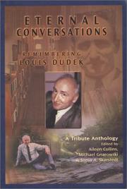 Cover of: Eternal Conversations: Remembering Louis Dudek