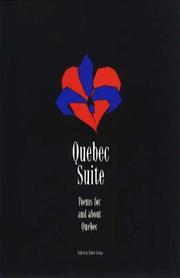 Cover of: Quebec suite: poems for and about Quebec