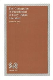 Cover of: The conception of punishment in early Indian literature by Terence P. Day