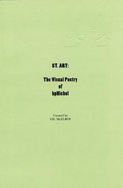 Cover of: St. Art: the visual poetry of bpNichol