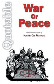 Cover of: Quotable War or Peace (Quotable Books)