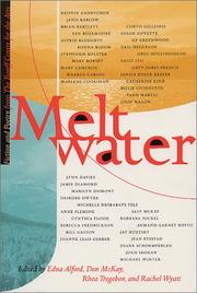 Cover of: Meltwater by edited by Edna Alford ... [et al.].