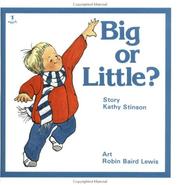 Cover of: Big or little?