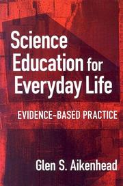 Cover of: Science Education for Everyday Life: Evidence-Based Practice