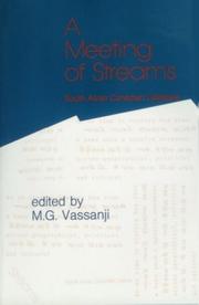 Cover of: A Meeting of streams: South Asian Canadian literature