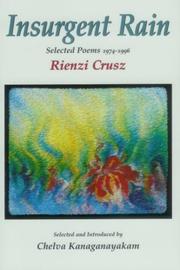 Cover of: Insurgent rain: selected poems, 1974-1996