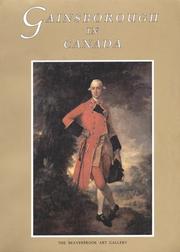 Cover of: Gainsborough in Canada