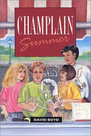 Cover of: Champlain Summer by David Boyd