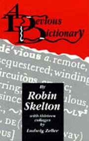 Cover of: A devious dictionary by Robin Skelton