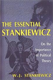 Cover of: The Essential Stankiewicz by W. J. Stankiewicz, W. J. Stankiewicz