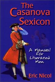Cover of: The Casanova sexicon | Eric Nicol