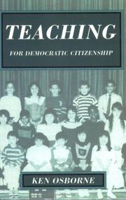 Cover of: Teaching for Democratic Citizenship (Our Schools Series)