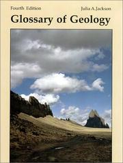 Cover of: Glossary of Geology, Fourth Edition by 