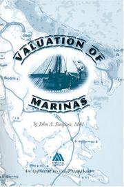 Cover of: Valuation of marinas by Simpson, John A.