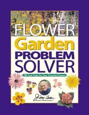 Cover of: Flower garden problem solver