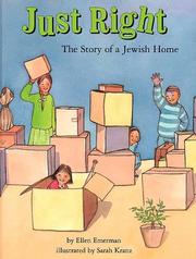 Cover of: Just right: the story of a Jewish home
