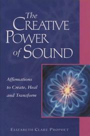Cover of: The Creative Power of Sound: Affirmations to Create, Heal and Transform (Pocket Guide to Practical Spirituality)