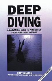 Cover of: Deep Diving, Revised by Bret Gilliam