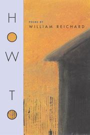Cover of: How to by William Reichard